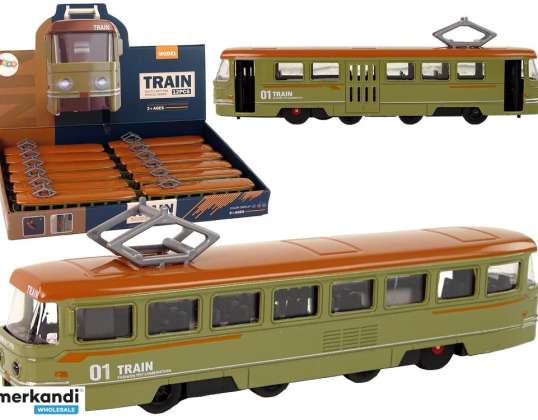Train Friction Drive Sounds Metal Green