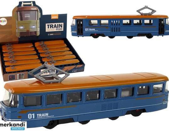 Train Friction Drive Sounds Metal Blue
