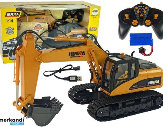 Yellow RC Excavator Track 1:14 Remote Control