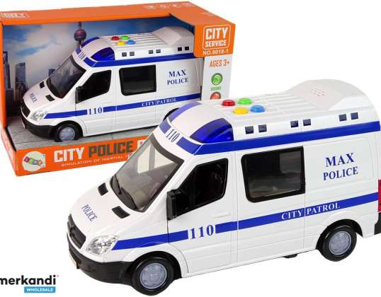 Police Car with Friction Drive