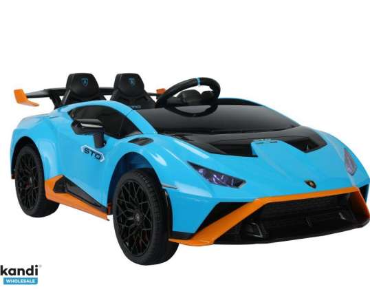 Lamborghini STO DRIFT auto a batteria blu