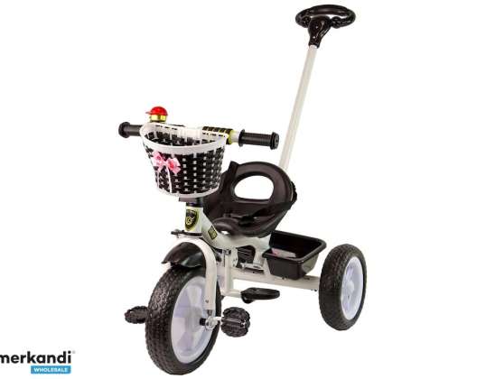 Dreirad PRO100 Schwarz EVA Radkorb