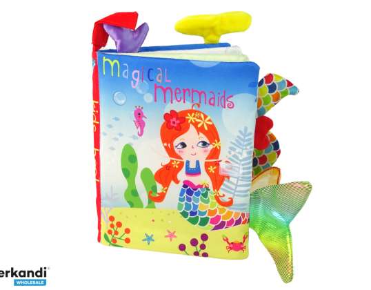 Morbido libro colorato della sirena