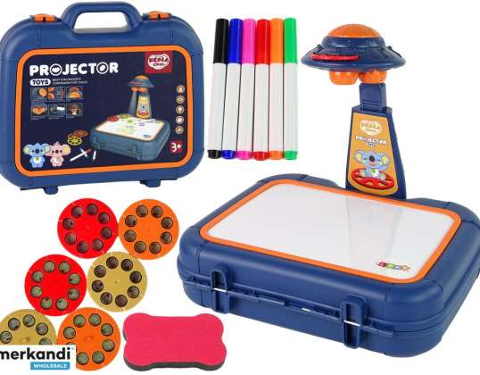 Whiteboard Projector in a suitcase blue pictures