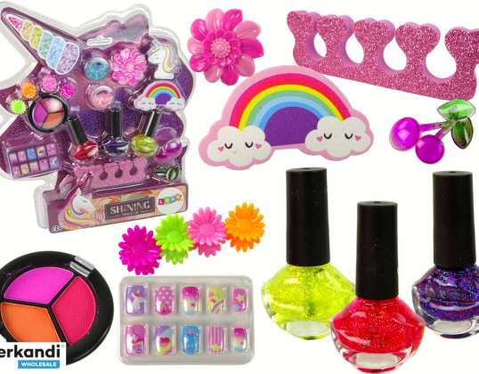 Set de Maquillage Décoration d'Ongles Licorne