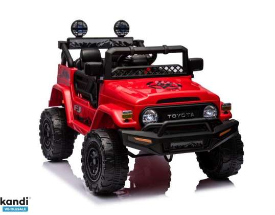 Toyota FJ red 4x4 battery car