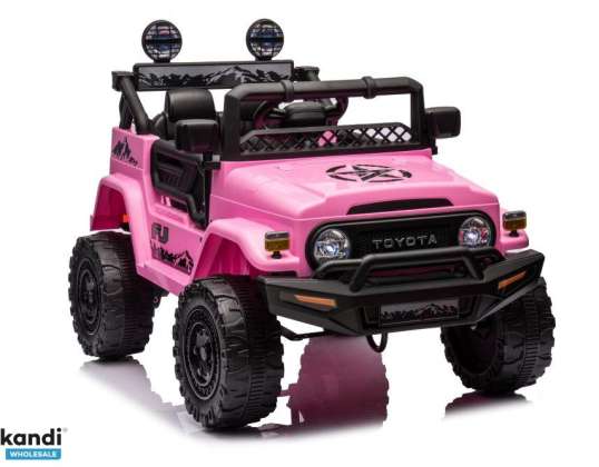 Auto Na Akumulator Toyota FJ Różowe 4x4
