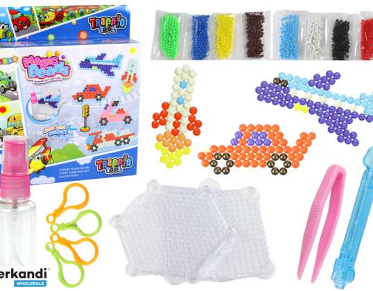 DIY Water Beads Set Magic Beads 8 Colors Means of Transport