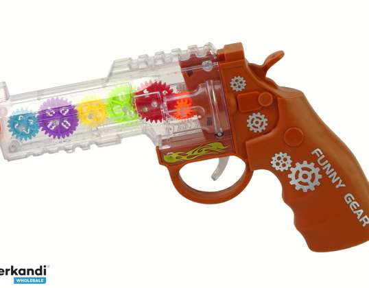 Gun Bunte Lichter klingen braun