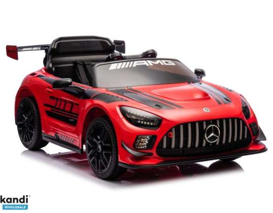 Mercedes AMG GT3 batteri bil rød