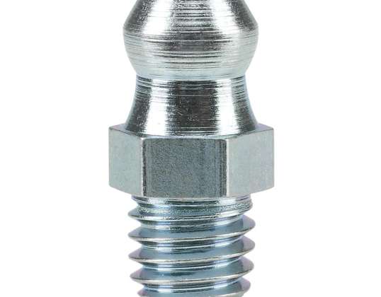 Conical grease fitting. straight H1. M6 x 1