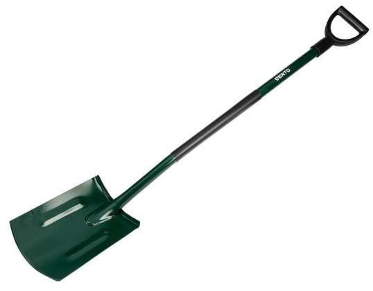 TOPP 15G011 1 spade metall håndtak. plast håndtak