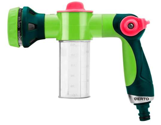 Rociador de pistola con contenedor, rociador de espuma