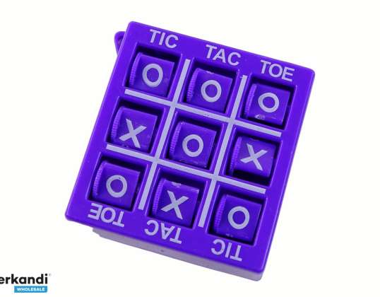 Tic Tac Toe Game 4,5 cm violetti