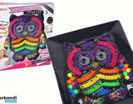 Kit de fabrication de bijoux bricolage Perles 3000 pcs. Hibou