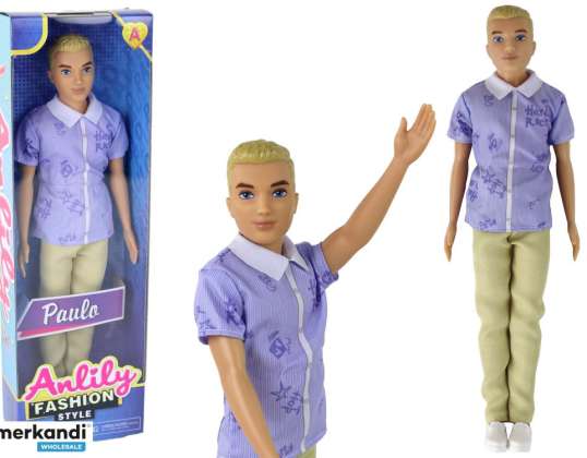 Lalka Dla Dzieci Chłopak Paulo Koszula Blond Włosy