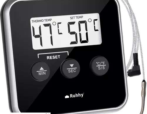 Kitchen Thermometer with Probe Ruhhy 19155