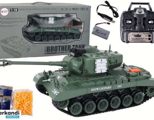 Leopard RC Panzer Ferngesteuerte Kanone 1:18 Grau