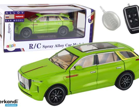 Aluminium RC Auto Model 1:24 C Groene Kleur