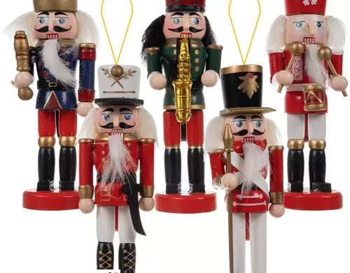 Nutcracker for Christmas Tree 5pcs 20358