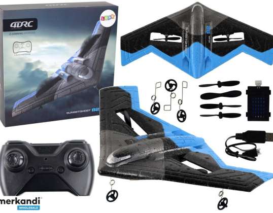 Uçak R/C 4D G4 Açık Mavi Siyah