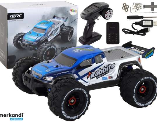 Conejos RC 4WD Todoterreno Coche Azul 2.4G