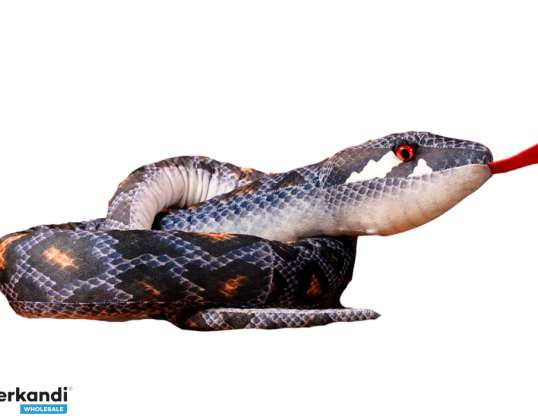 Grey Snake Plush Mascot 210 cm
