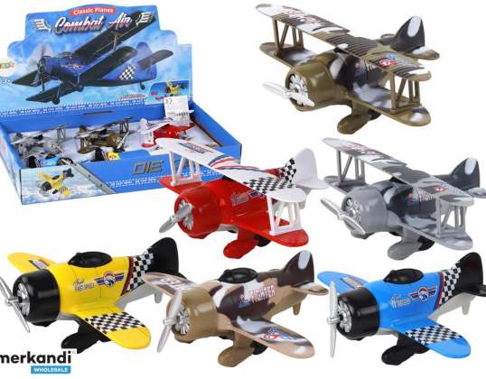 Powered alluminio elicottero aereo colorato mix
