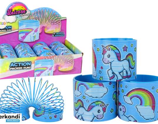 Muelle de relajación icónico de unicornio azul de 6 cm