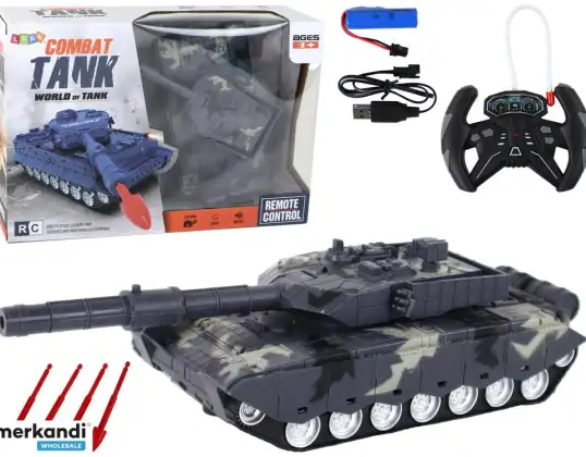 RC Tank Military Camo sõjaväesõiduk