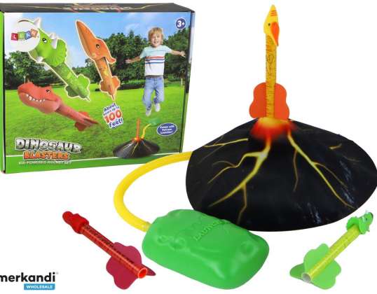 Volcano Rocket Launcher Dinosaurs Game In The House And In The Yard