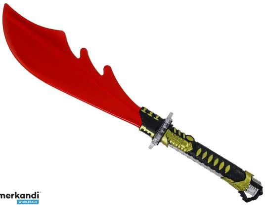 Gloeiende rode machete voor kinderen Batterij Operated Weapons Battle