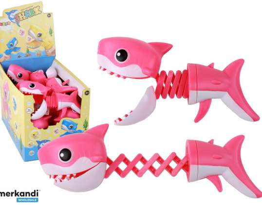 Kramtymo žuvies žaislas "Pink Shark Gun"