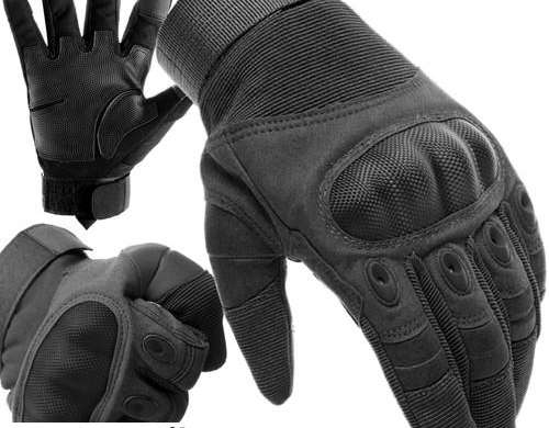 Gants tactiques L noirs Trizand 21769