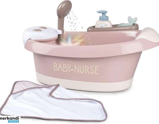 Baby nurse whirlpool tub with light