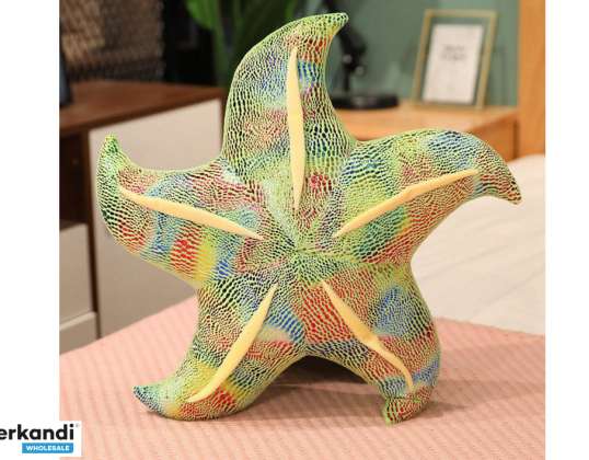 Plush Mascot Starfish Green Pillow 20 cm