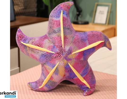 Peluche Mascota Estrella de Mar Almohada Púrpura 20 cm