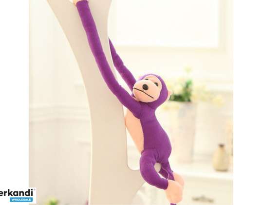 Purple Monkey Plush Mascot with Sound 60 cm