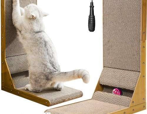 Eck Kratzbaum für Katzen Purlov 22008