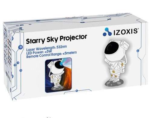LED tähtiprojektori astronautti Izoxis 21857
