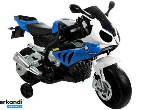 Motore a batteria BMW S1000RR blu