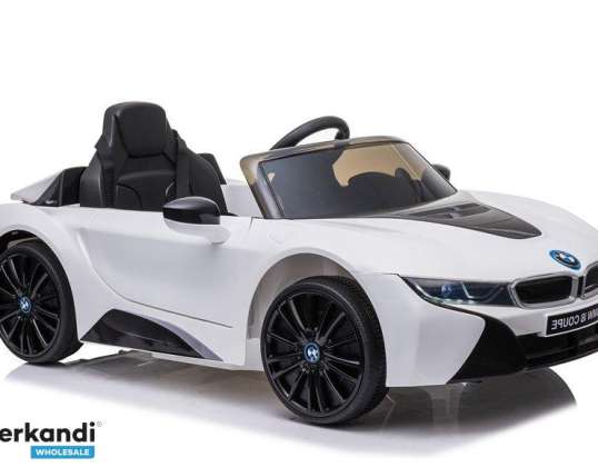 Batteribil BMW I8 Coupe Hvit