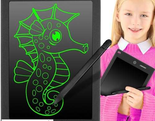 Zeichen-Tablet 10" schwarz XL KRUZZEL 22455