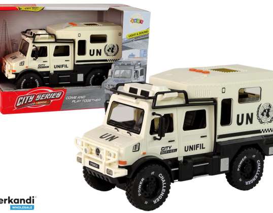 Off-road vehicle City Service Beige Openable Door Sound Light