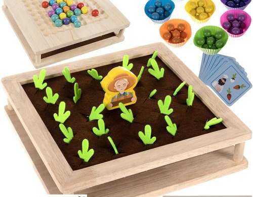 Holzpuzzle Bauernhof Kruzzel 22755