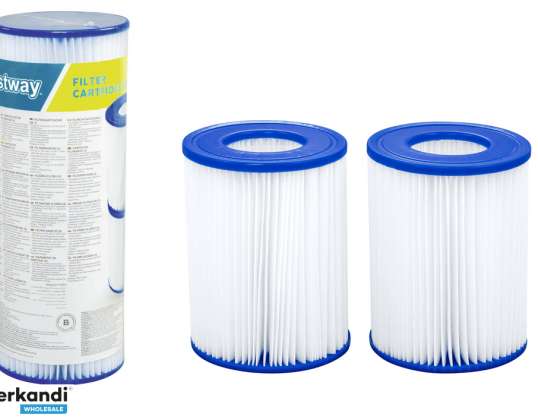 Filtro para bomba de filtrado Tipo II 2 uds. Bestway 58094