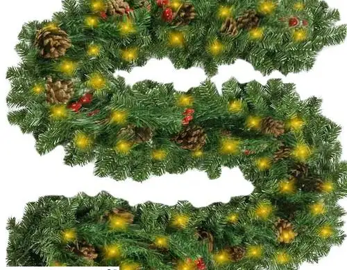 Гирлянд за елха 2.7м с LED лампички Ruhhy 22322