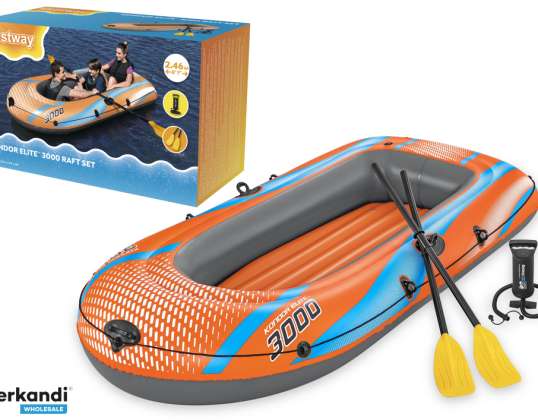 Inflatable Pontoon 3 Person 246 x 122 cm Bestway 61145