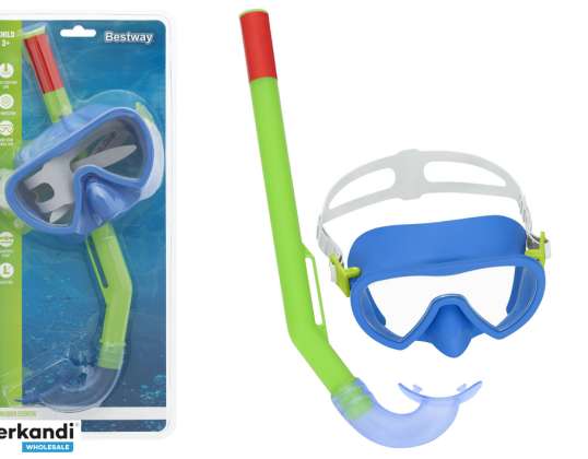 Bestway 24036 Grønn Blå Dykkermaske med Snorkel