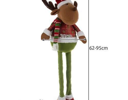 Rena telescópica de Natal 95cm Ruhhy 22329